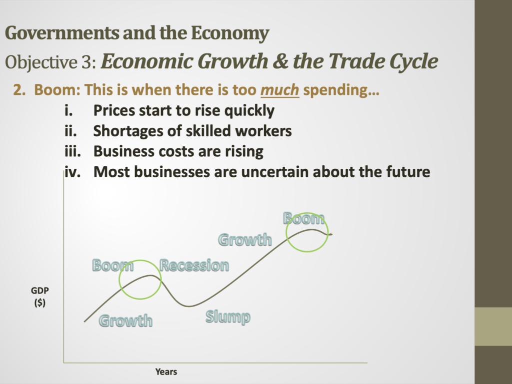 Government Objectives Presentation Notes